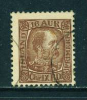 ICELAND - 1902 King Christian IX 16a Used As Scan - Gebraucht
