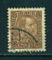 ICELAND - 1902 King Christian IX 16a Used As Scan - Gebruikt