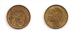 50 Centimes - Morlon - Bronze-Aluminium - ETAT TB - 1940 - G 423 - F 192-17 - 50 Centimes