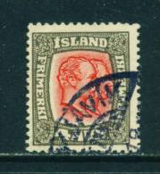 ICELAND - 1907 Kings Christian IX And Frederick VIII  4a Used As Scan - Gebraucht