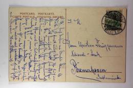 Germany: Elsas/Elzas German Occupation Postkarte Mulhausen To Bremerhaven, 1909 - Covers & Documents