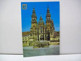 Fachade Principal De La Catedral "Santiago De Compostera" (Spagna) - Santiago De Compostela