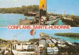 Conflans-Sainte-Honorine ( 78 ) Les Péniches : Fête Des Bateliers - Conflans Saint Honorine