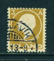 ICELAND - 1911 Jon Sigurdsson 3a Used As Scan - Usati