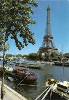 Paris Tour Eiffel ( 75 ) Péniche - Hausboote