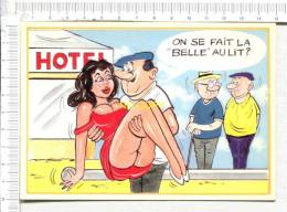 Série BOULISTES -   On Se Fait La  " BELLE " Au Lit ?  -  Carte Humoristique -  Illustration - Petanque