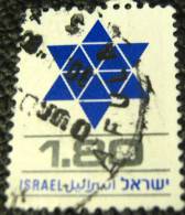 Israel 1979 Star 1.80  - Used - Oblitérés (sans Tabs)