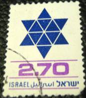 Israel 1979 Star 2.70  - Used - Usados (sin Tab)