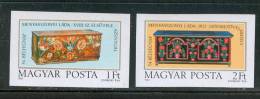 HUNGARY-1981.Imperforated Set I. - 54th Stampday / Bridal Chests   MNH!  Mi 3505B-3506B. - Ongebruikt