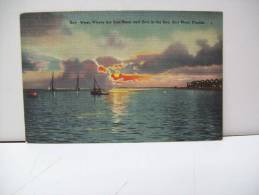 Key West, Where The Sun Rises And Sets In The Sea "Florida" (U.S.A.) - Key West & The Keys