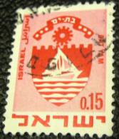 Israel 1969 Civic Arms Bat Yam 15a - Used - Used Stamps (without Tabs)