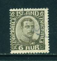 ICELAND - 1920 Christian X 6a Used As Scan - Oblitérés