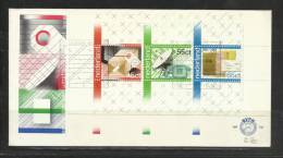 TOP!! NIEDERLANDE BLOCK 22 * 100 JAHRE PTT AUF FDC * 1981**!! - Bloques