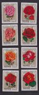 Manama 1970 Flower Rose Set 8 MNH - Manama