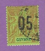 COLONIES FRANCAISES GUYANE TIMBRE N° 68 OBLITERE - Altri & Non Classificati