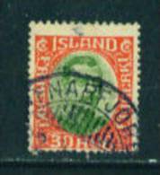 ICELAND - 1920 Christian X 30a Used As Scan - Oblitérés