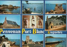 22  PENVENAN PORT BLANC  BUGUELES  Multivue  Côte Chapelles  Port  Eglises - Penvénan