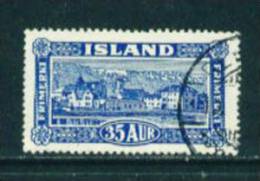 ICELAND - 1925 Views 35a Used As Scan - Usati