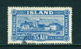 ICELAND - 1925 Views 35a Used As Scan - Used Stamps