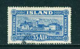 ICELAND - 1925 Views 35a Used As Scan - Usados
