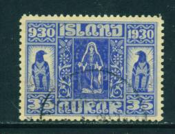 ICELAND - 1930 Parliament Millenary 35a Used As Scan - Usados