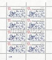 Czech Republic - 2008 - Europa 'CEPT - Letters - Mint Miniature Stamp Sheet - Neufs