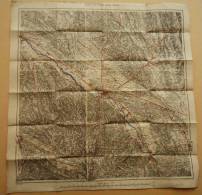 Carte Toilée - Environ De PAU - Révision 1900 - 1/800.000 - Topographische Karten