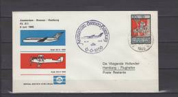 Premier Vol - First Flight - Erstflug  /Amsteream - Bremen - Hamburg / KLM - DC 9 - Poste Aérienne