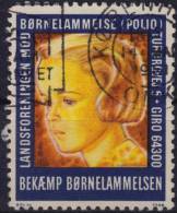 1961 - Denmark - The Fight Against Polio - LABEL - Fiscales