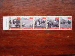 GB 1994 50TH.Anniv. Of D-DAY Issued 6th.June MNH FULL Set FIVE SE-TENANT STRIP. - Neufs
