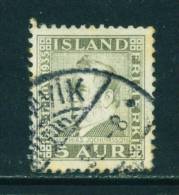 ICELAND - 1935 Jochumsson 3a Used As Scan - Gebraucht