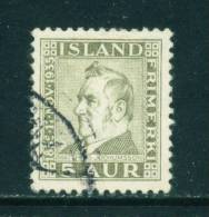 ICELAND - 1935 Jochumsson 5a Used As Scan - Oblitérés