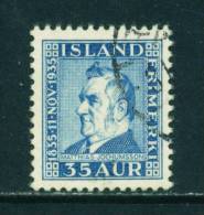 ICELAND - 1935 Jochumsson 35a Used As Scan - Oblitérés