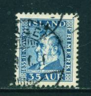 ICELAND - 1935 Jochumsson 35a Used As Scan - Oblitérés