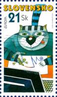 Slovakia 2008 Mi 581 Pofis 422 ** Europe, Writing Letters - Unused Stamps