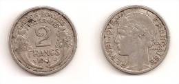 2 Francs - Morlon, Aluminium - ETAT B - 1941 - G 538 - F 269-2 - 2 Francs