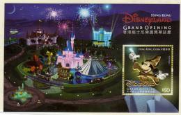 Hong Kong / Cartoons / Disney / Disneyland / Golden Foil - Ungebraucht