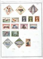 MONACO    Collection Of  Mounted Mint And Used As Per Scan. (1 SCAN) - Verzamelingen & Reeksen