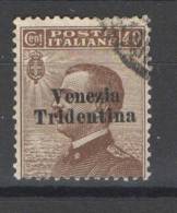 TRENTINO ALTO ADIGE 1918 40 CENT.US. - Trente