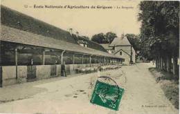 GRIGNON : " Ecole Nationale D' Agriculture - La Bergerie " - Troupeau De Moutons Et Berger - Grignon
