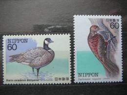 Japan 1983 1571/2 (Mi.Nr.) **  MNH Birds - Ongebruikt