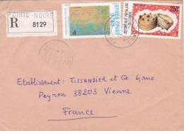 MARCOPHILIE, CONGO,1983, RECOMMANDE POINTE NOIRE, Affranchissement Composé Pour La FRANCE Piège Coiffure /3688 - Other & Unclassified
