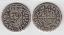 **** ESPAGNE - SPAIN - 1 REAL 1738 PJ (CROAT) PHILIPPUS V - ARGENT - SILVER **** EN ACHAT IMMEDIAT - First Minting