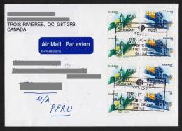 Canada Cover With University Of Alberta &  University Of British Columbia Stamps Year 2008 - Lettres & Documents