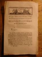 BULLETIN DES LOIS N°173 De GERMINAL X (AVRIL 1802) PROCLAMATION DES CONSULS AUX FRANCAIS RELATIVE AUX CULTES - Religion - Décrets & Lois