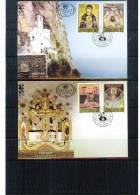 Jugoslawien / Yugoslavia / Yougoslavie 2000 Gemaelde / Paintings Frescoes FDC - Schilderijen