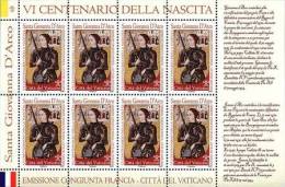 2012 - BF 72 Giovanna D'Arco   ++++++++++ - Unused Stamps