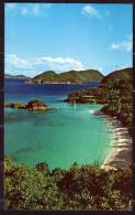 Virgin Island National Park - Trunk Bay -  Circulated - Gelaufen - 1960. - USA National Parks