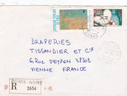 MARCOPHILIE, CONGO,1981, RECOMMANDE POINTE NOIRE, Affranchissement Composé Pour La FRANCE Sport Hand Piège/3716 - Other & Unclassified