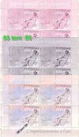 BULGARIA / Bulgarie 2012  L’impressionnisme A L’art – Claude Debussy (Musique) Sheet –MNH + 2 Sheet Missing Value - Unused Stamps